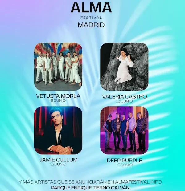 Alma Festival Madrid anuncia sus primeros nombres