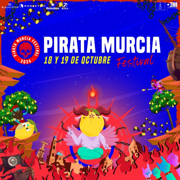Pirata Murcia Festival anuncia sus primeros nombres y pone a la venta las entradas